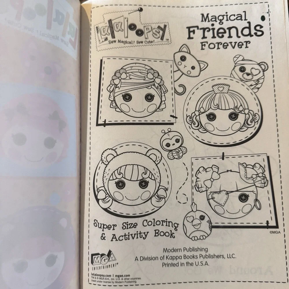 Lalaloopsy Coloring Book Magical Friends Forever Super Size Activity‎ & Coloring